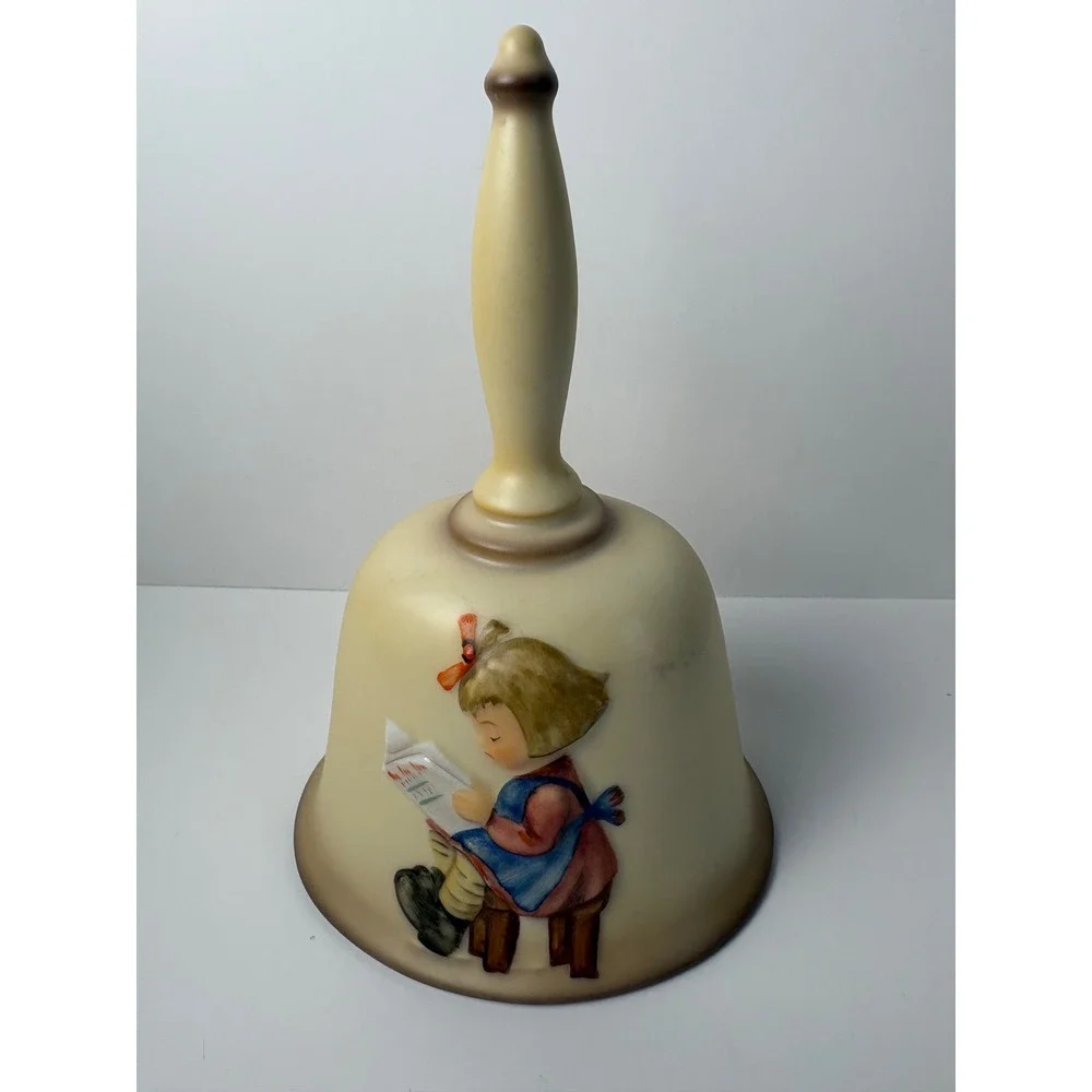 Goebel Hummel 1990 Annual Bell Porcelain Figure W Germany 13th Ed Handcrafted